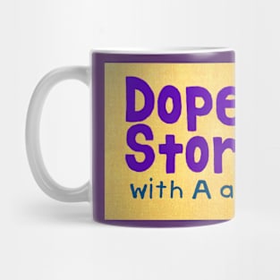 Dope Stories Podcast yellow logo Mug